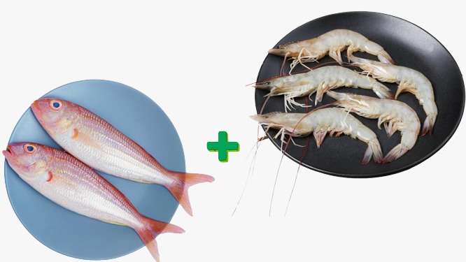 Combo5(Sankara (M)(1kg)+Prawns(M)(1kg))
